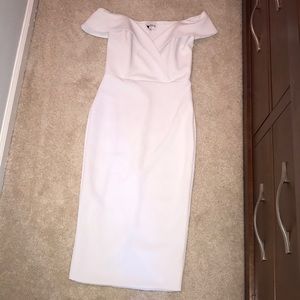White Midi Dress